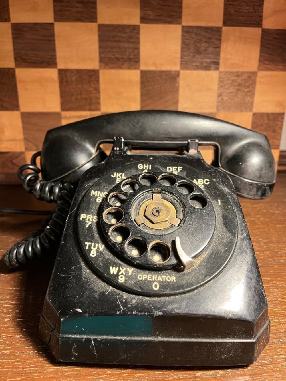 Vintage Black Stromberg Carlson Rotary Phone A523